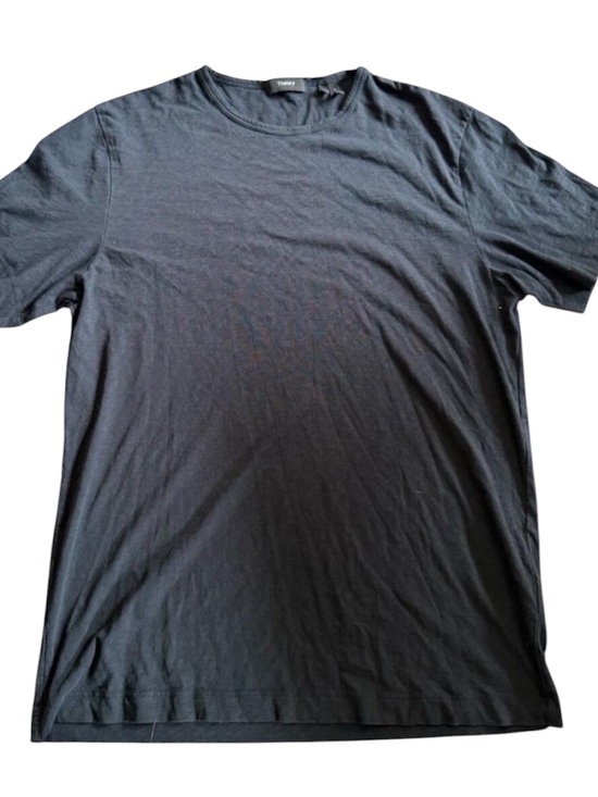 Theory Tops - Theory Womens Modal Crewneck T-Shirt Gray Size Medium